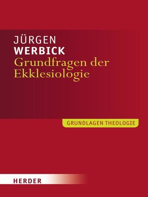 cover image of Grundfragen der Ekklesiologie